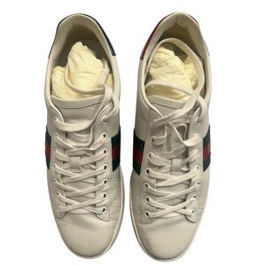 Gucci Ace Sneakers with Web & Bee Detail 🐝 | Authentic | 39